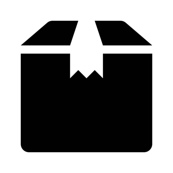 Lieferbox-Symbol — Stockvektor