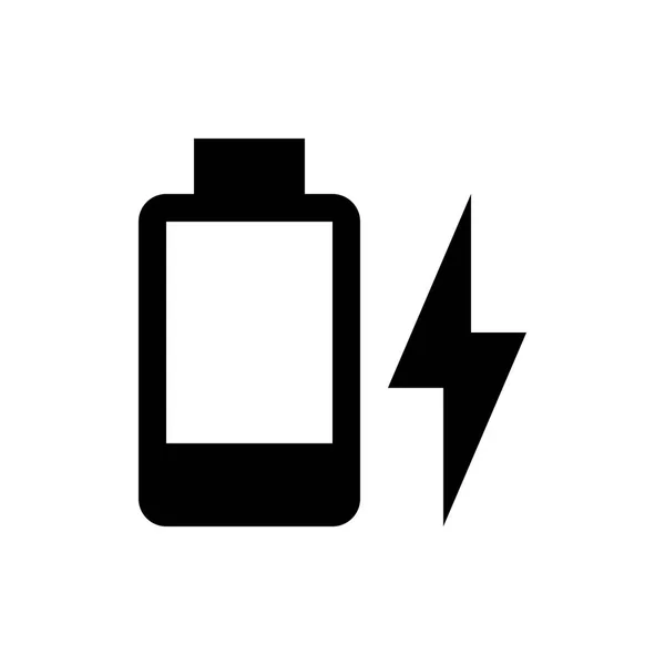 Battery status icon — Stock Vector