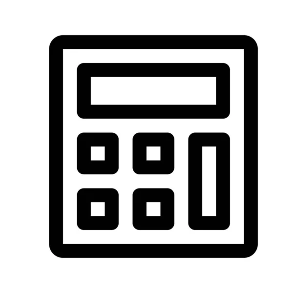 Ikony WWW kalkulator — Wektor stockowy