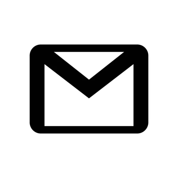 Ikona webové služby Gmail — Stockový vektor