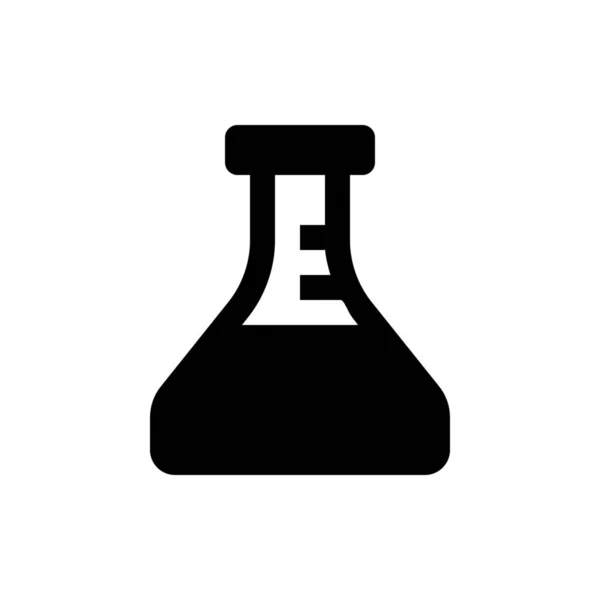 Значок химической лаборатории — стоковый вектор
