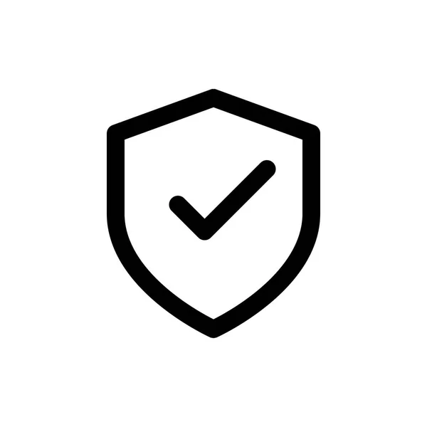 Anitvirus sheild icon — Stock Vector