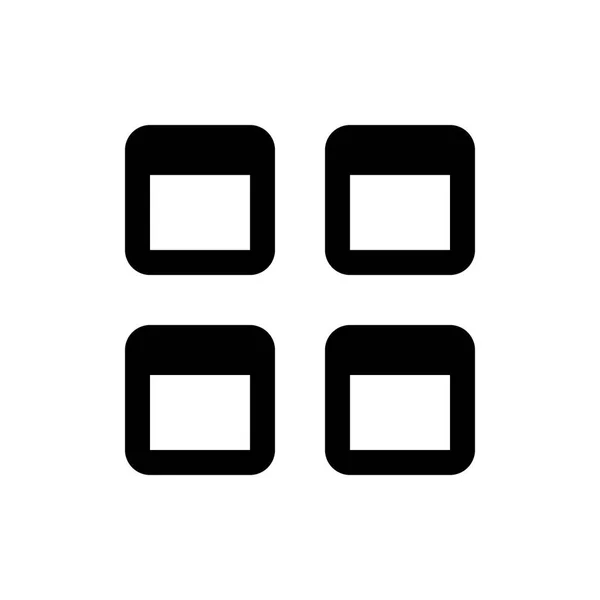Icono de aplicación móvil — Vector de stock