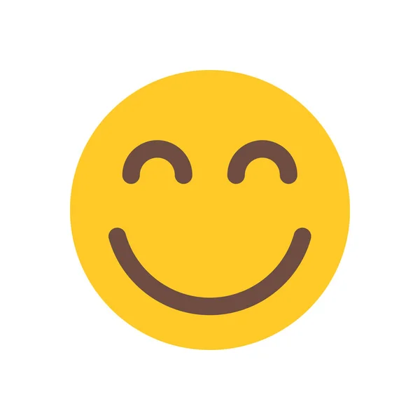 Ikona Happy emoji — Stockový vektor