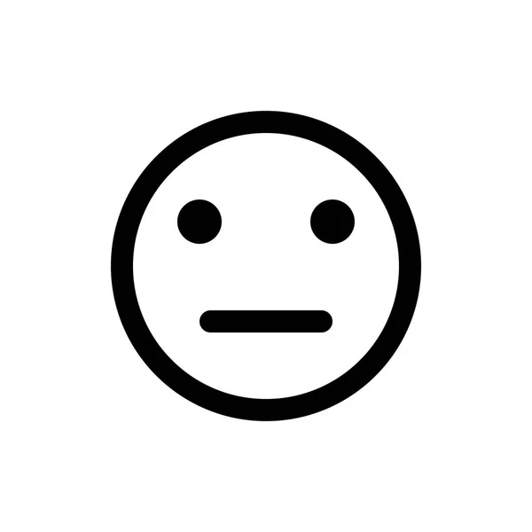 Emoticon Web-Symbol — Stockvektor