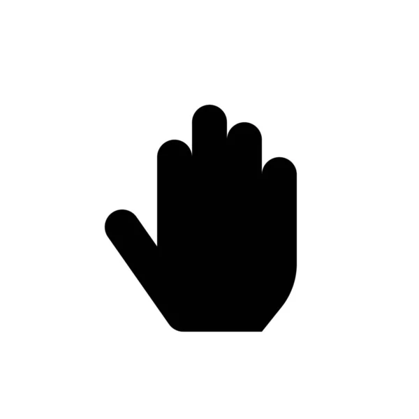 Kézmozdulat ikon — Stock Vector