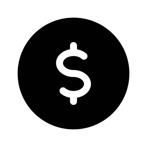 Geld valuta pictogram — Stockvector
