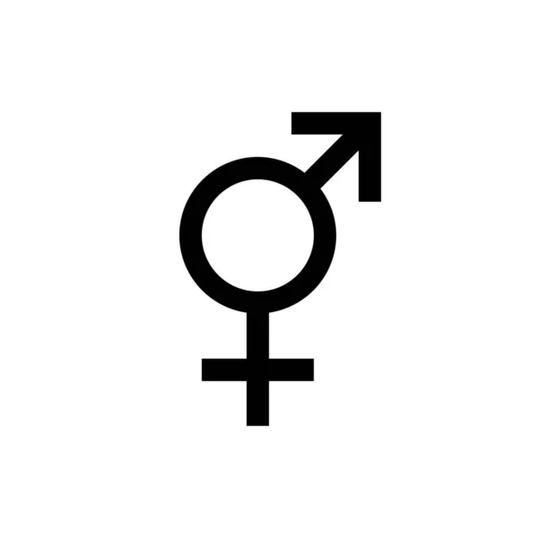 Bisexueel web pictogram — Stockvector