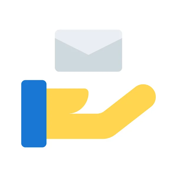 E-Mail-Symbol teilen — Stockvektor