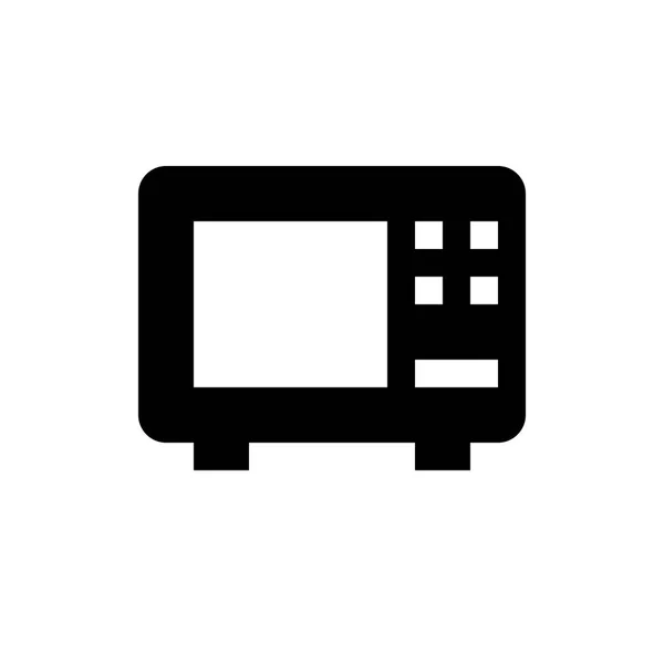 Microwave web icon — Stock Vector
