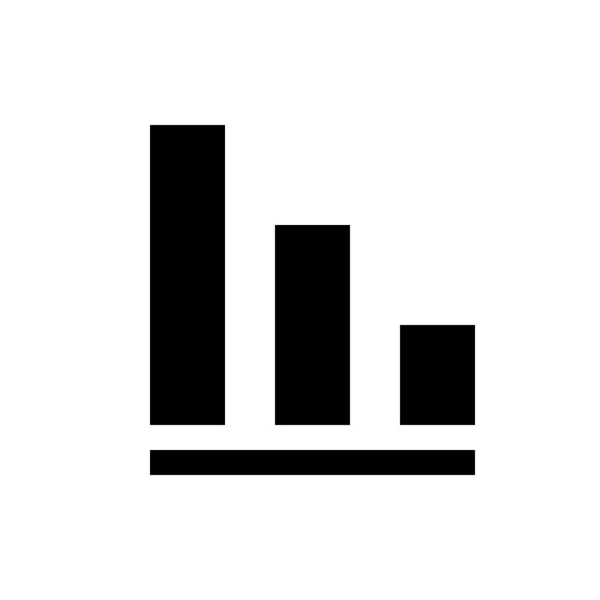 Affärsdiagram ikon — Stock vektor