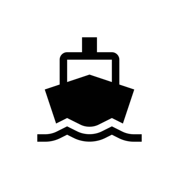 Ship web icon — Stock Vector