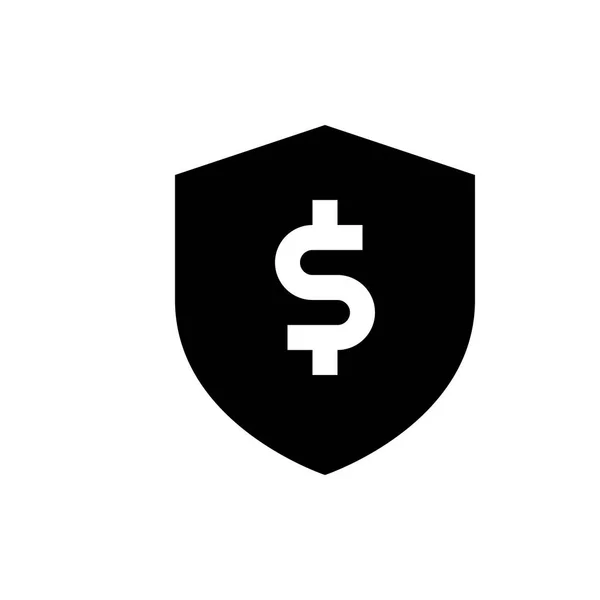 Pénzügyi biztonság ikont — Stock Vector