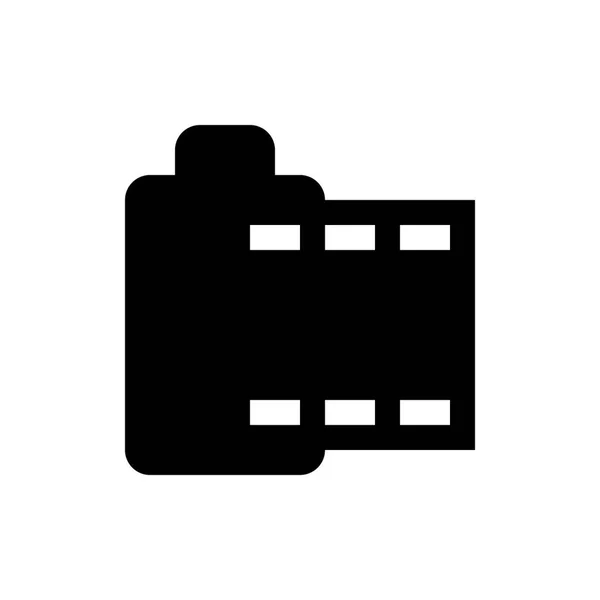 Icono negativo de película — Vector de stock