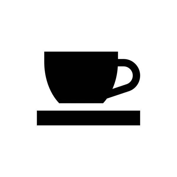 Çay basit simgesi — Stok Vektör
