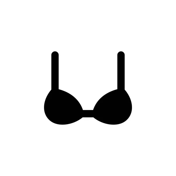 Kvinnliga badkläder ikonen — Stock vektor