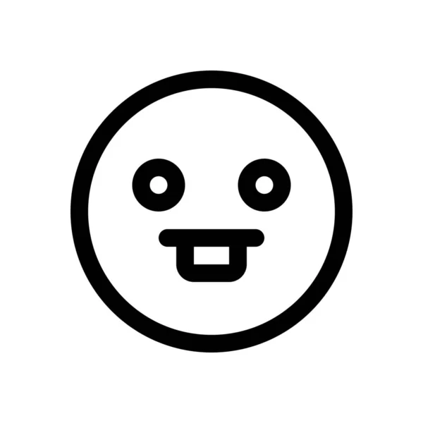 Nerd-Emoji-Symbol — Stockvektor