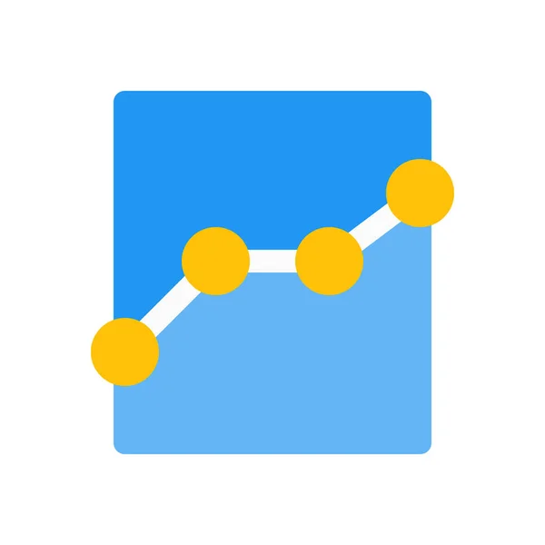 Icona del grafico aziendale — Vettoriale Stock
