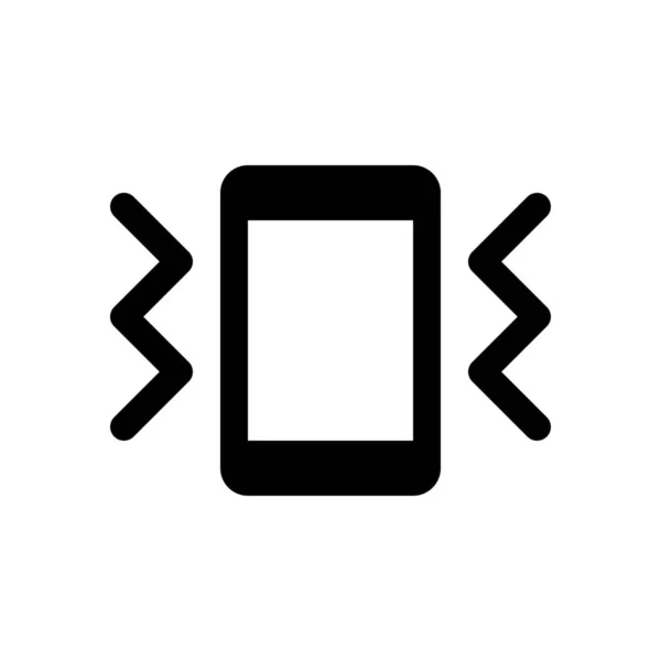 Telefon rezgés ikon — Stock Vector