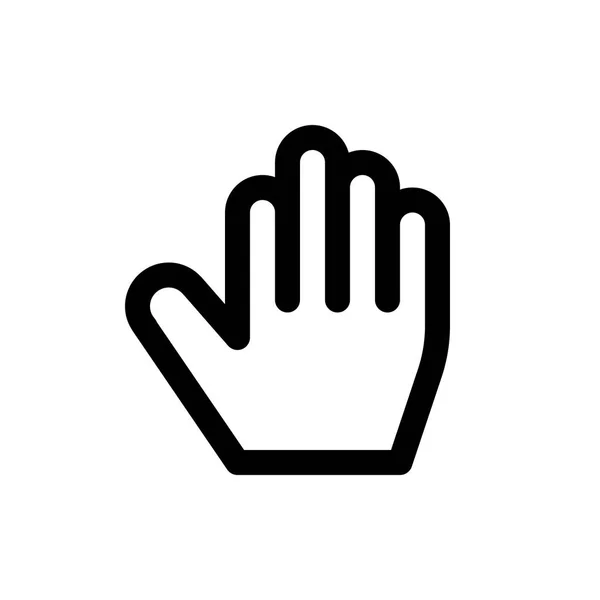 Ícone de gestos de mão —  Vetores de Stock