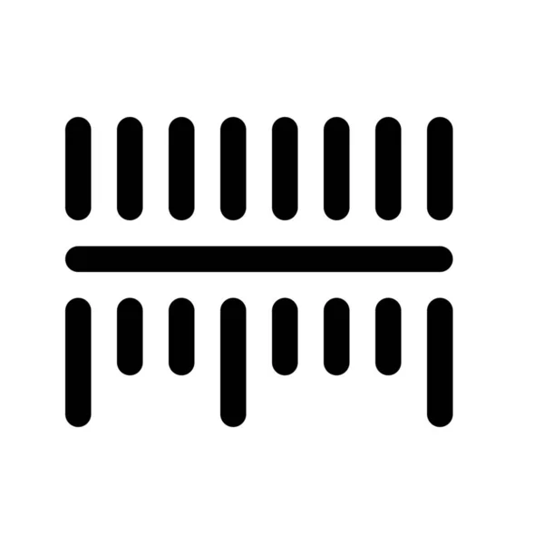 Barcode web icon — Stock Vector