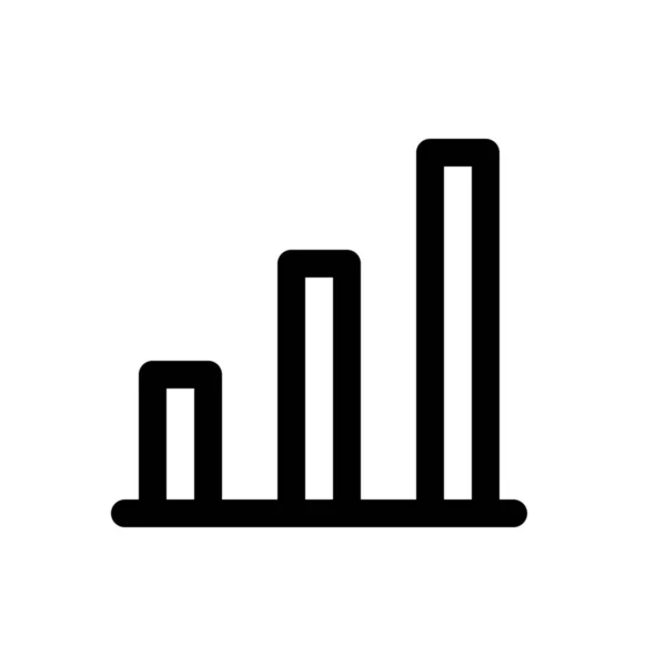 Ikonę wykresu zysku — Wektor stockowy