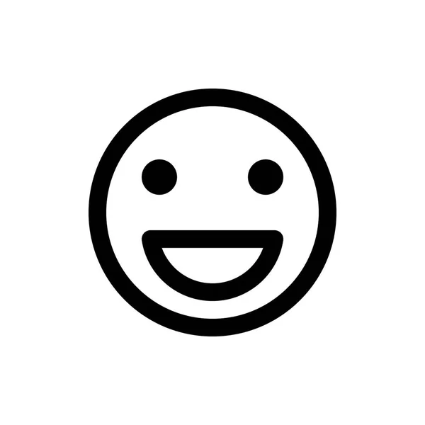 Ícone web emoticon — Vetor de Stock