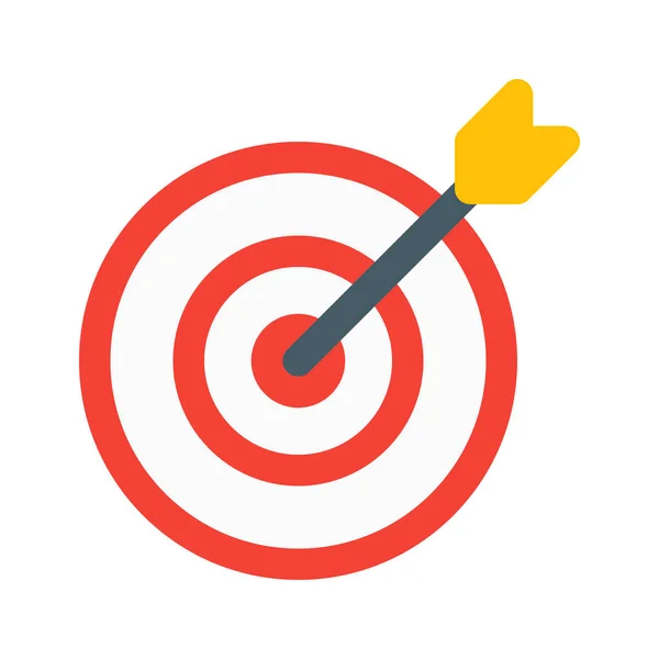 Archery board icon — Stock Vector