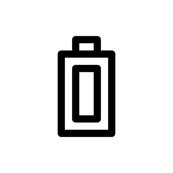 Battery status icon — Stock Vector