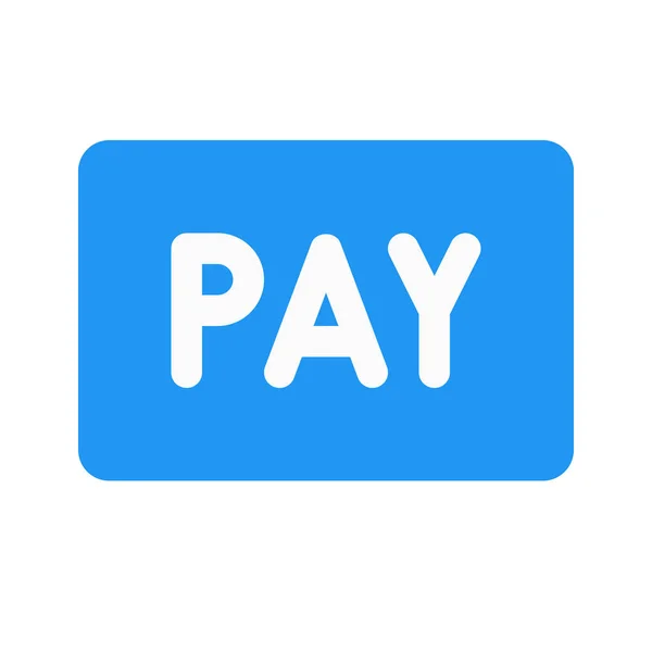 Pay web кнопка — стоковый вектор