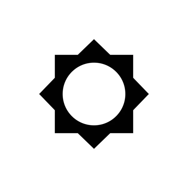 Helderheid web pictogram — Stockvector