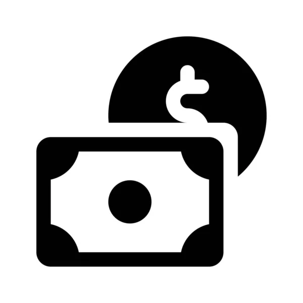 Ikona webové peníze — Stockový vektor