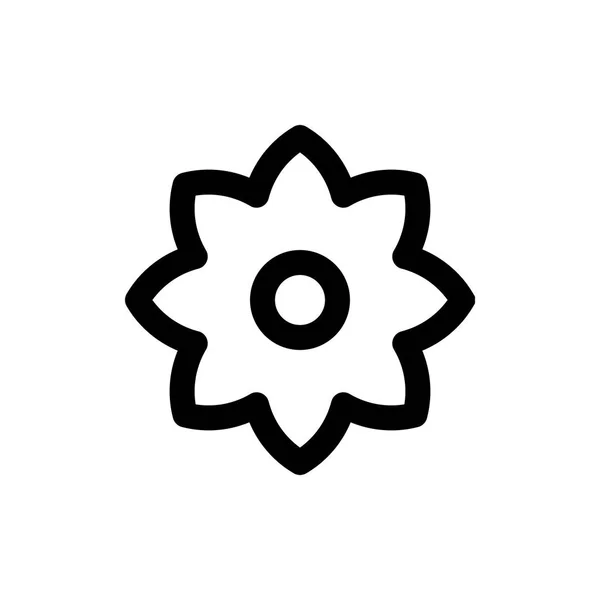 Ikony www kwiat — Wektor stockowy