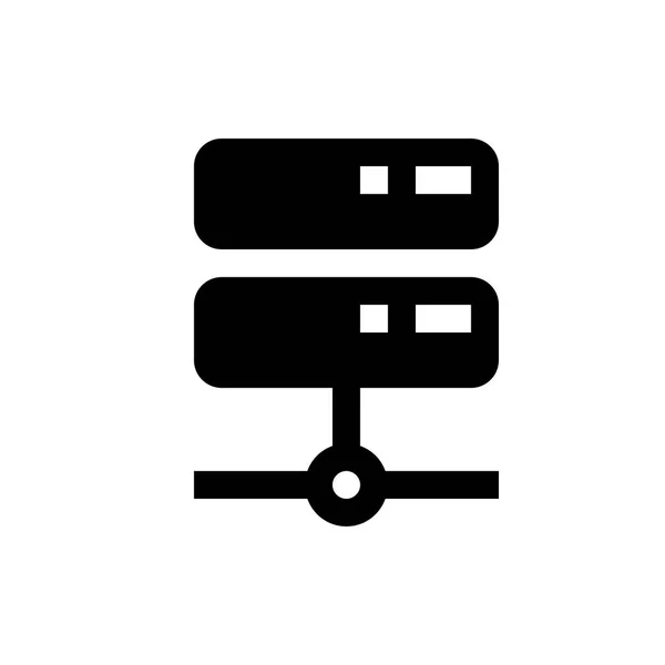 Servernetzwerk-Symbol — Stockvektor