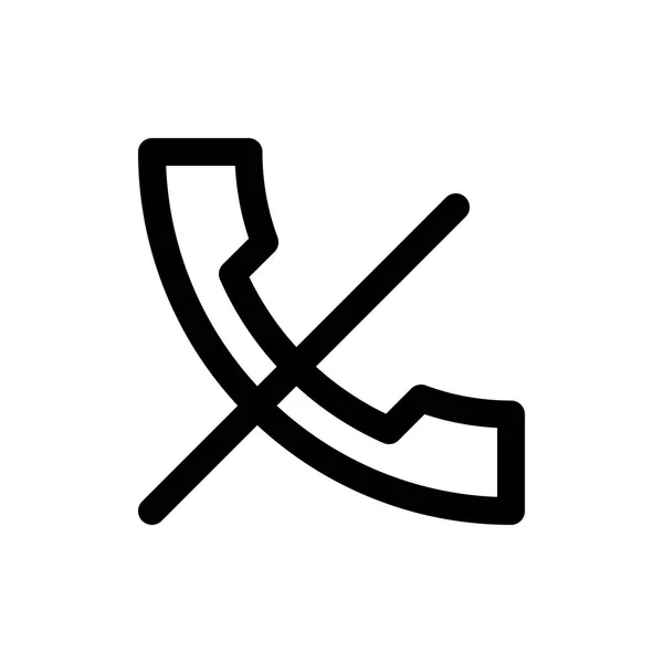 Telefoongesprek pictogram — Stockvector