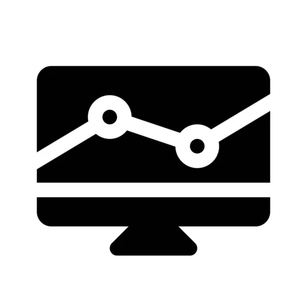 Obchodní analytické ikona — Stockový vektor