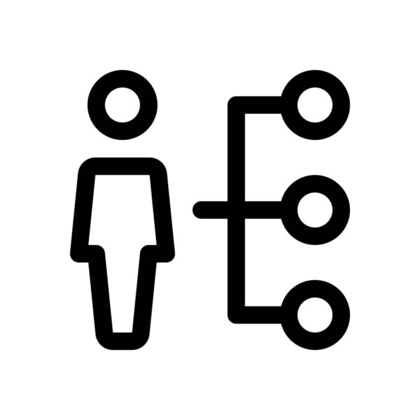 значок бизнес-иерархии
