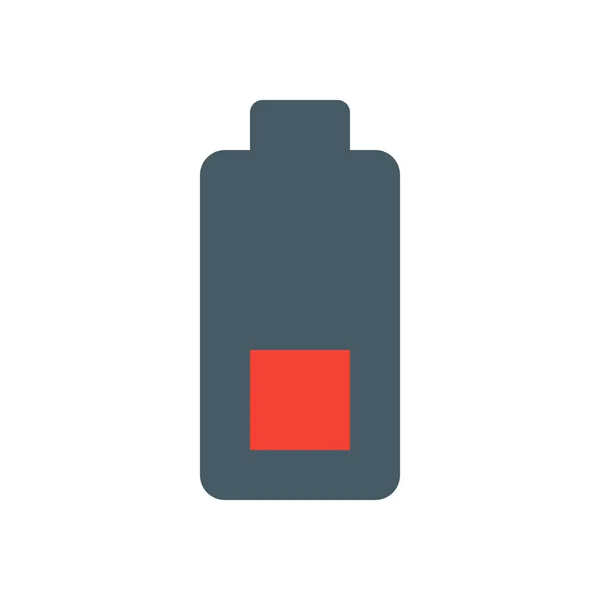 Battery status icon — Stock Vector