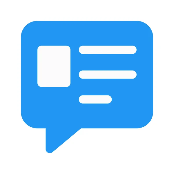 Icon for web chat — Stock Vector
