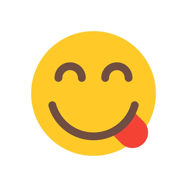 Boldog emoji ikon — Stock Vector
