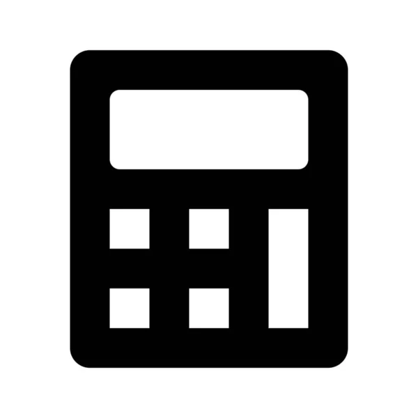 Icona web calcolatrice — Vettoriale Stock