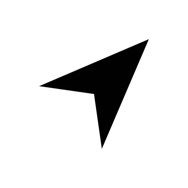 Icono del puntero de navegación — Vector de stock