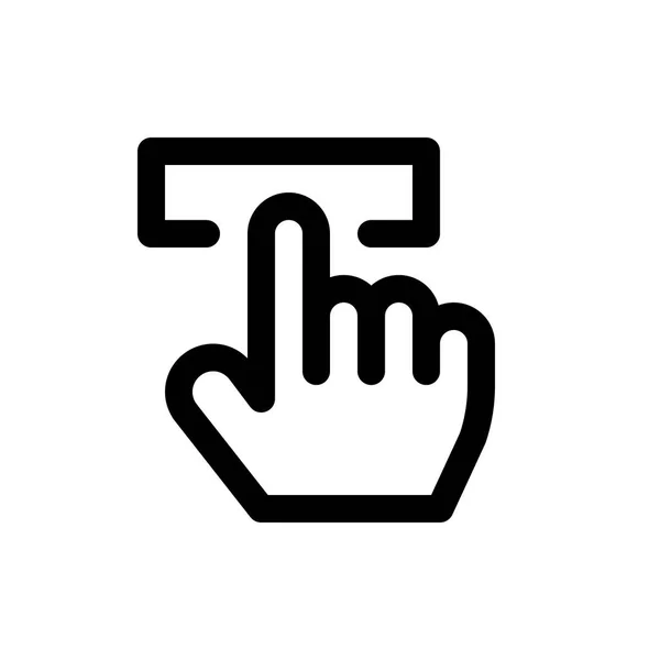 Hand gesture icon — Stock Vector