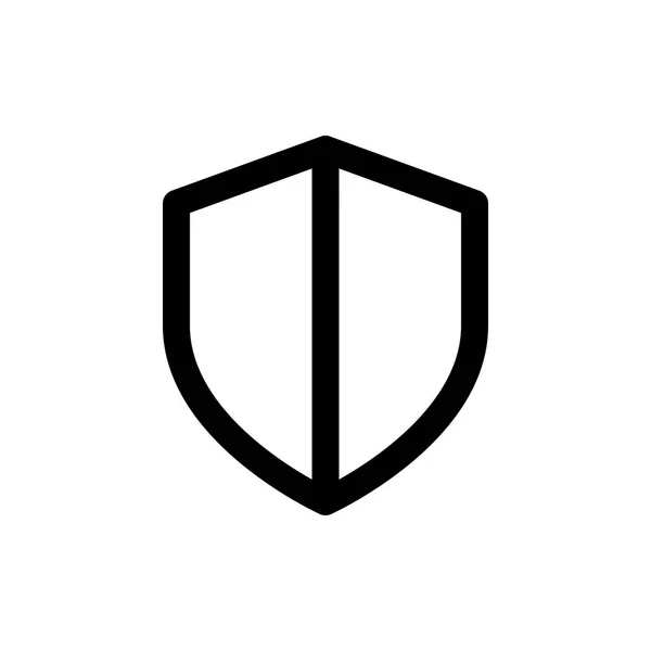 Shield Web-Symbol — Stockvektor