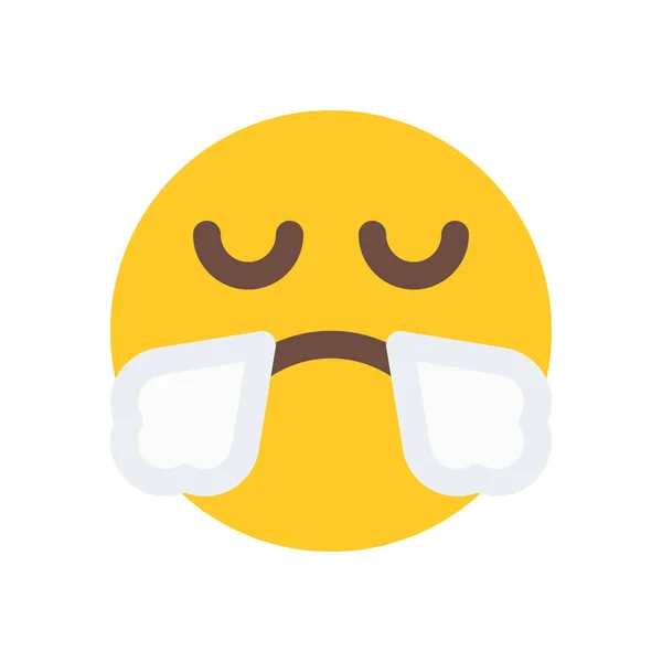 Emoji με εικονίδιο ατμού — Διανυσματικό Αρχείο
