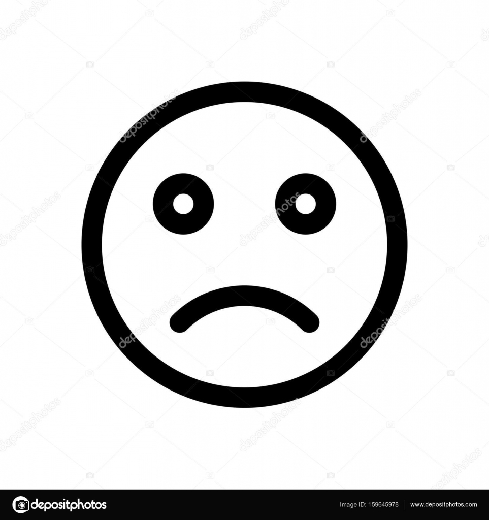 Sad smiley icon Stock Vector by ©get4net 159645978