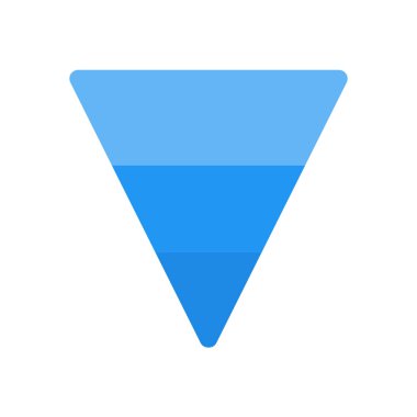 Piramit diyagram simgesi