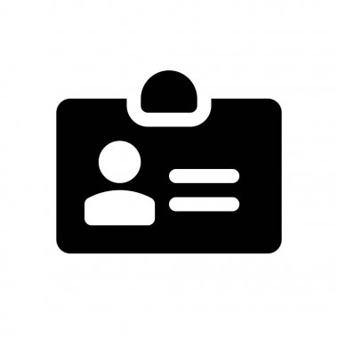 kimlik kartı simgesi