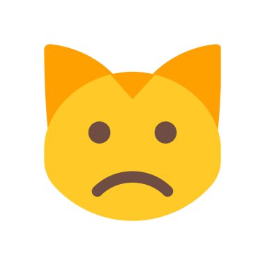 üzgün kedi simgesi