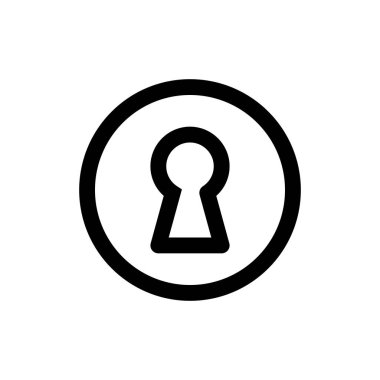 anahtar deliği web simgesi